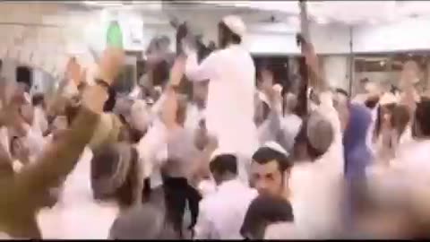 Jewish marriage tradition that celebrates the murder of an 18mo Palestinian (by burning)