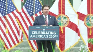 Governor DeSantis Unveils Statue of Thomas Jefferson in Monticello