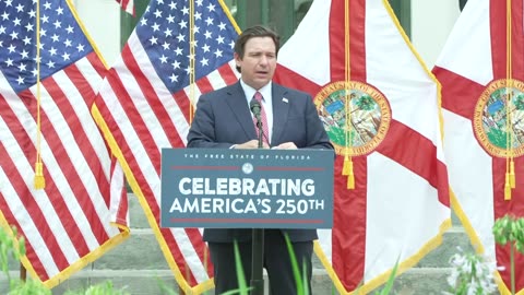 Governor DeSantis Unveils Statue of Thomas Jefferson in Monticello