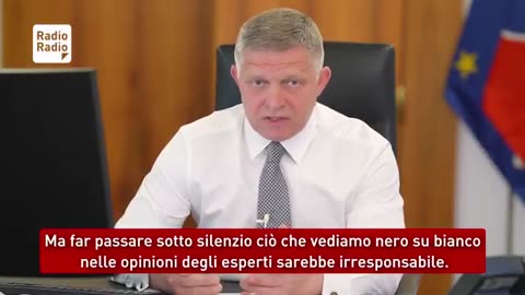 L'allarme del premier slovacco Robert Fico.