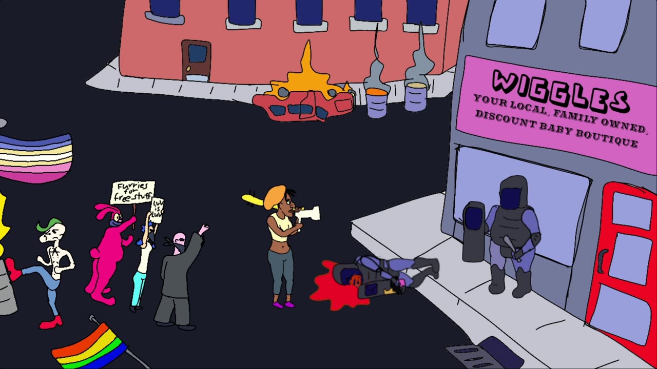 Thirty something media cartoon hour