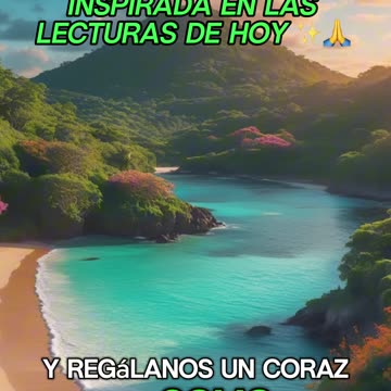 🙏✨Oración Inspirada en las Lecturas de Hoy ✨🙏