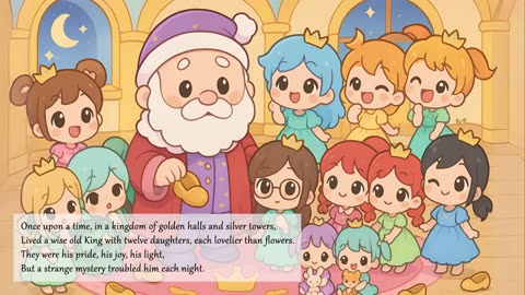 12 Dancing Princesses: A Magical Tale About Honesty and Courage ✨👑💛 | Bedtime Stories