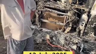 🚁🔥 Ukraine Russia War | Russian Drone Strike Destroys Grain Truck Near Dobropillia | RCF