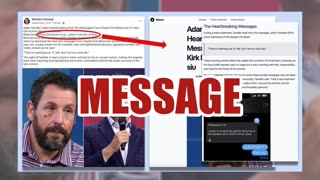 Fact Check: Adam Sandler Did NOT Reveal Final Text Message From Charlie Kirk -- Clickbait Variations