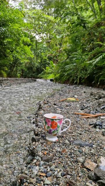 ☕ Morning Coffee at the Farm 🇵🇭 Fresh Air & River Sounds 🌿