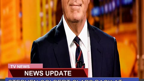 Stephen Colbert Claps Back at Trumps Gloating Abo