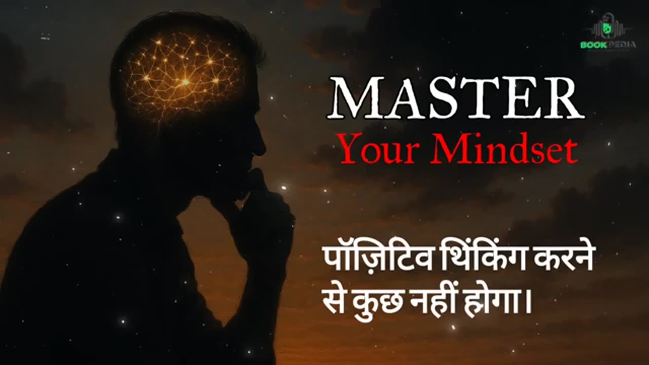 Master Your Mindset Book Summary in Hindi अपने सोचने का तरीका बदलें! Self help books Audiobook