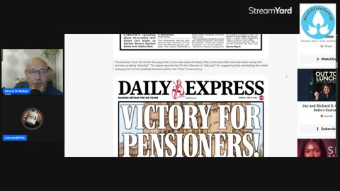 Healthfreedom UK Live News & Entertainment Show 10/06/25