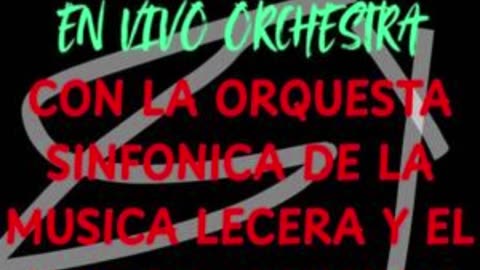 Con la Orquesta Sinfonica de la Musica Lecera - 8x slowandfast, Balon Rocop (Live)