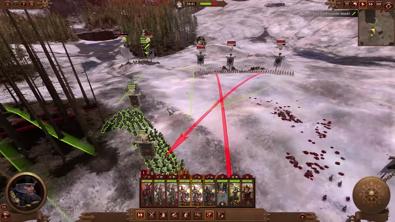 total war warhammer 3 ogres are fast xD