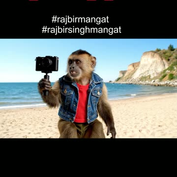 Monkey_Vlogging_at_Bluffer_s_Park