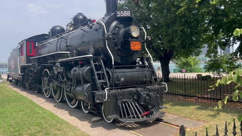 Iron horse from days gone by