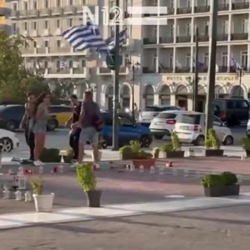 An Israeli soldier on vacation in Greece attacked a group of men