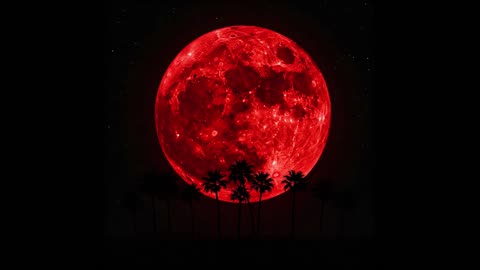Red Noise - Red Moon With Blue Light Filter To Activate Melatonin Production Naturally - 6 Hours