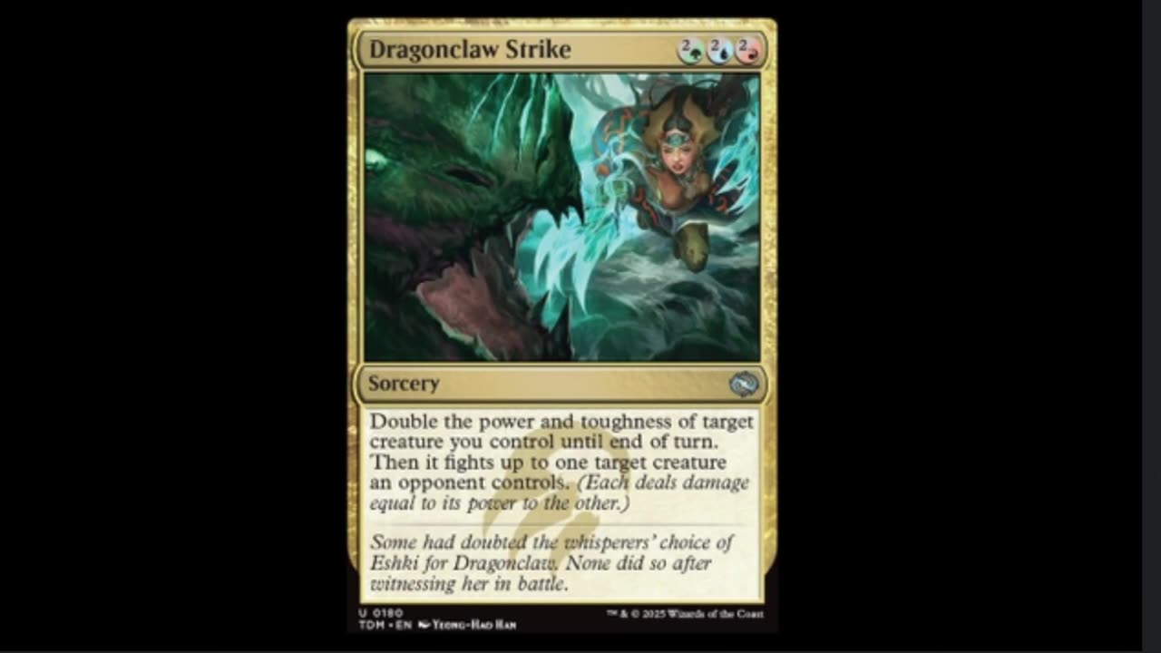Tarkir dragon storm spoilers 3/28/25