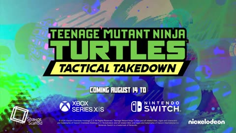 Teenage Mutant Ninja Turtles: Tactical Takedown - XBOX AND NINTENDO SWITCH REVEAL TRAILER