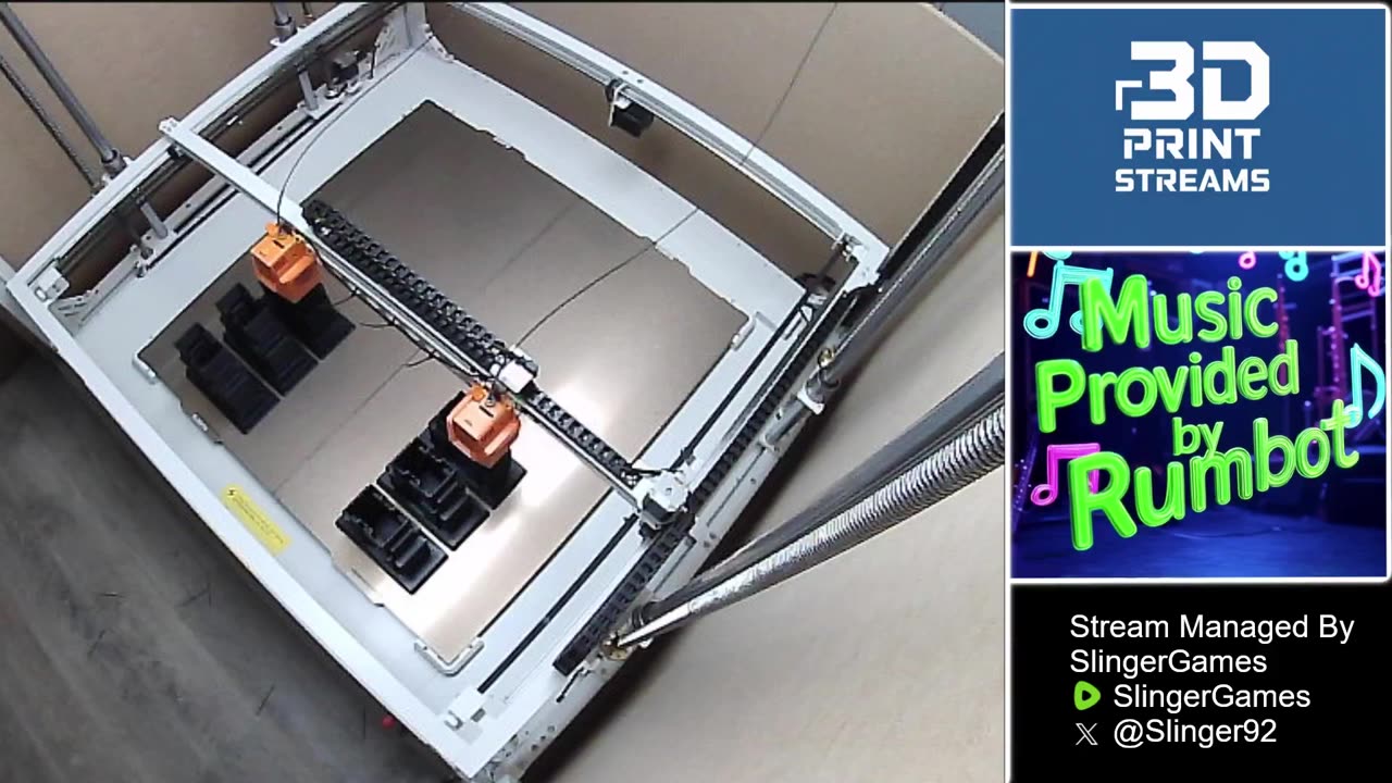 LIVE Large Format 3D Print - OVERTIME - 01/17/2026