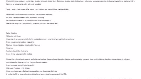 Substancje toksyczne znajdujące się w chemicznych, sposoby ich usuwania