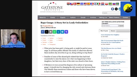Blue Collar Breakdown #11 - Migrant Crime Wave in Europe or MIC Deception?