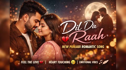 Dil Da Raah 💔 | New Punjabi Romantic Song 2026 | Emotional Love Vibes
