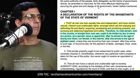 YOU DON'T HAVE CONSTITUTIONAL RIGHTS. YOU JUST HAVE RIGHTS.