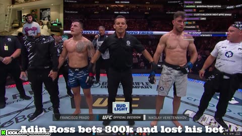Adin Ross x UFC
