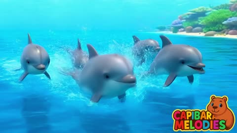 川のイルカ 🐬 子ども向け歌 🎶