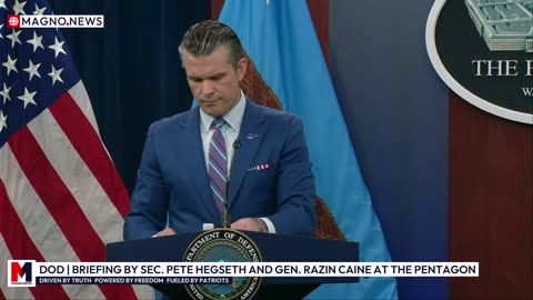 🇺🇸 DOD | Pentagon Briefing on Iran Strike Leaks with Secretary of 'War' Pete Hegseth and General Dan 'Razin' Caine [LIVE]