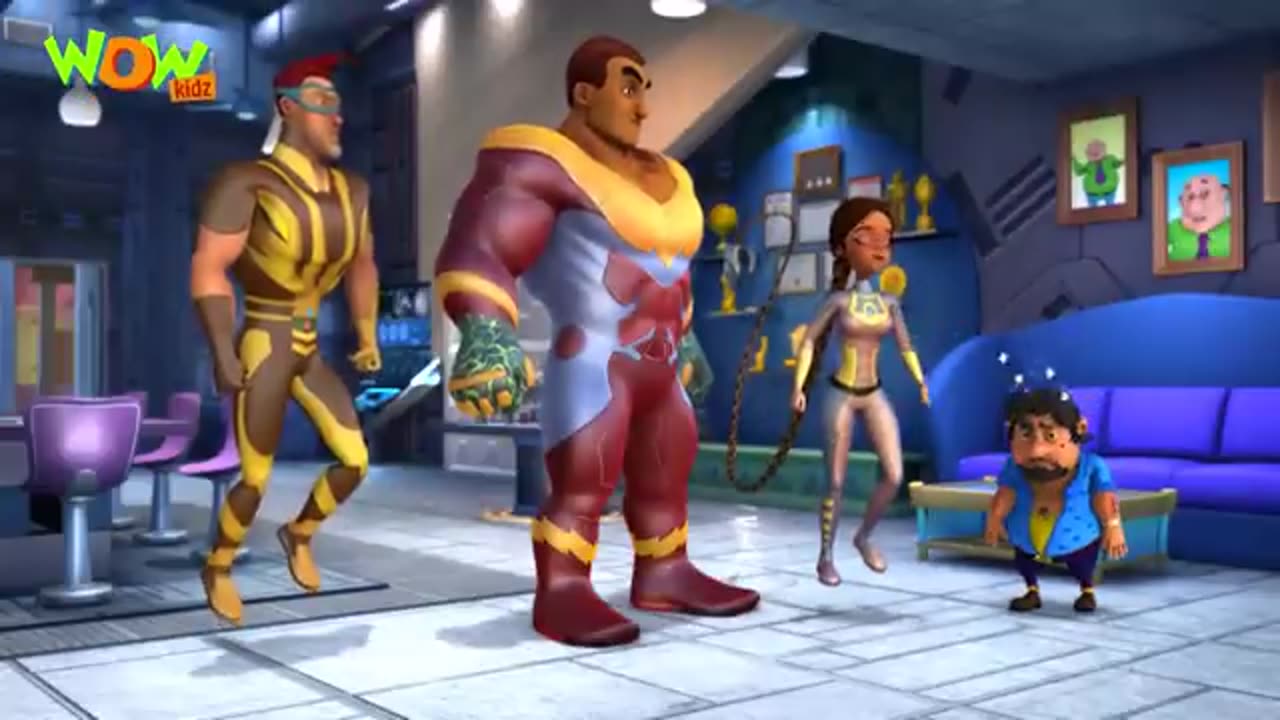Motu Patlu Vs Supervillian From Mars _ New MOVIE _ Funny Animated Movie