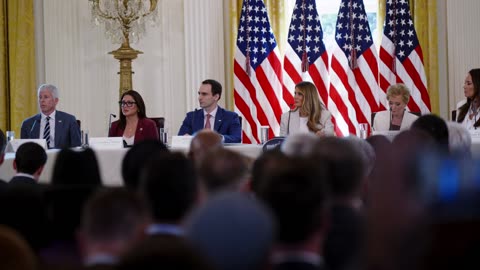 First Lady Melania Trump Hosts a Meeting of the White House Task Force on AI Education