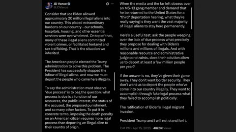 JD Vance Blames Biden for Invasion - Jewish Political Magic Trick Explained
