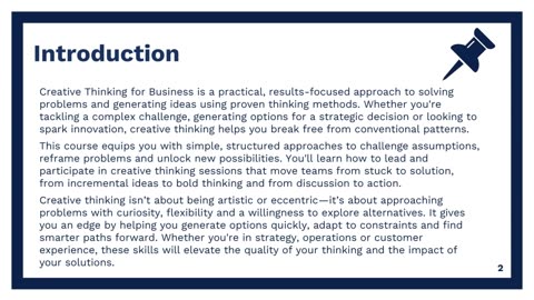 Creative Thinking for Business (Part 1): 10 Proven Tools to Unlock Bold Ideas | High Impact Academy