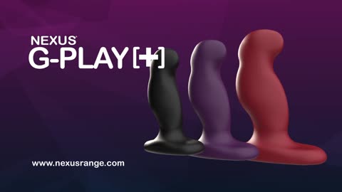 G-Play + Medium Unisex Vibrator Purple 154797