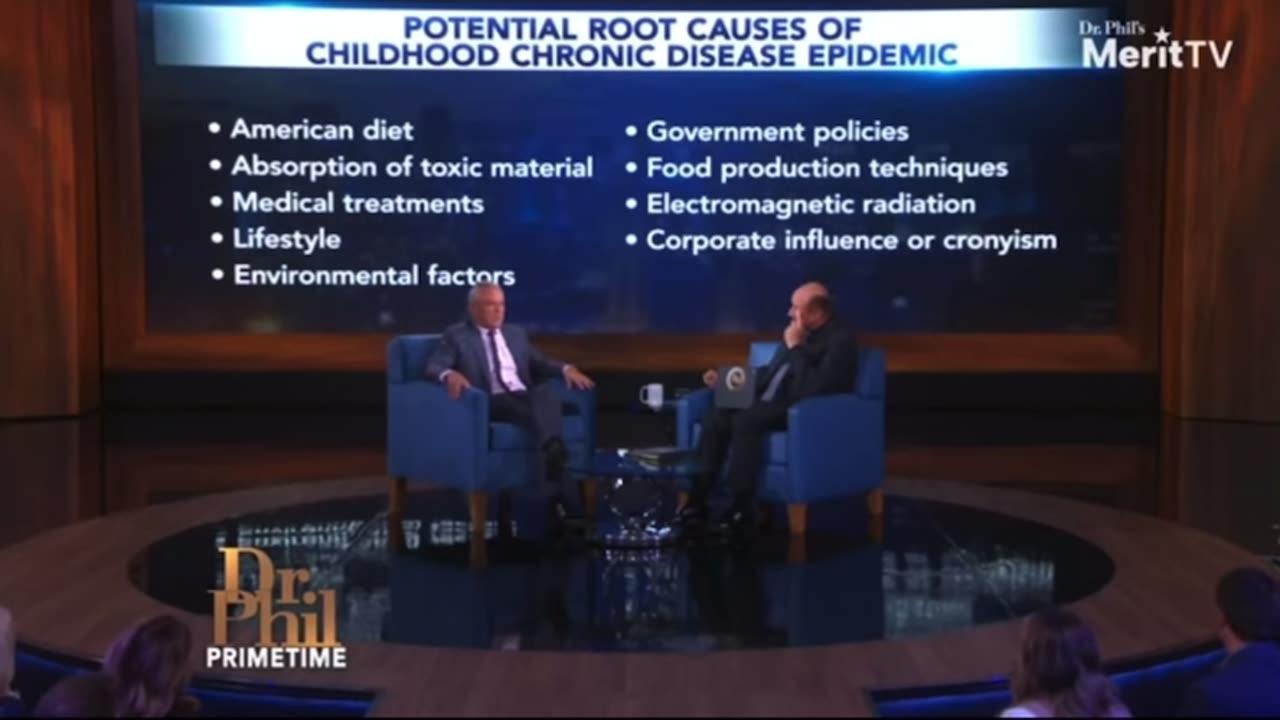 Dr. Phil interviews RFK Jr.: “We are literally eating poison.”