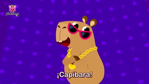 Canción de Capibara _ ¿Quieres Ser Mi Amigo _ Pinkfong y Ninimo Canciones de la Selva _ Pinkfong