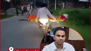 DM Orders Probe as Family Forced to Carry Body on Bike in Kaushambi