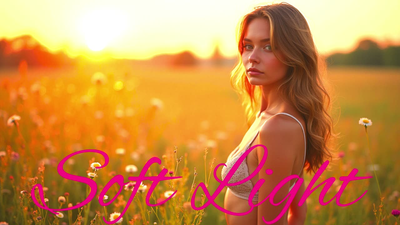 Electronic Music. Song Soft Light.