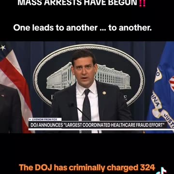 MASS ARRESTS HAVE BEGUN