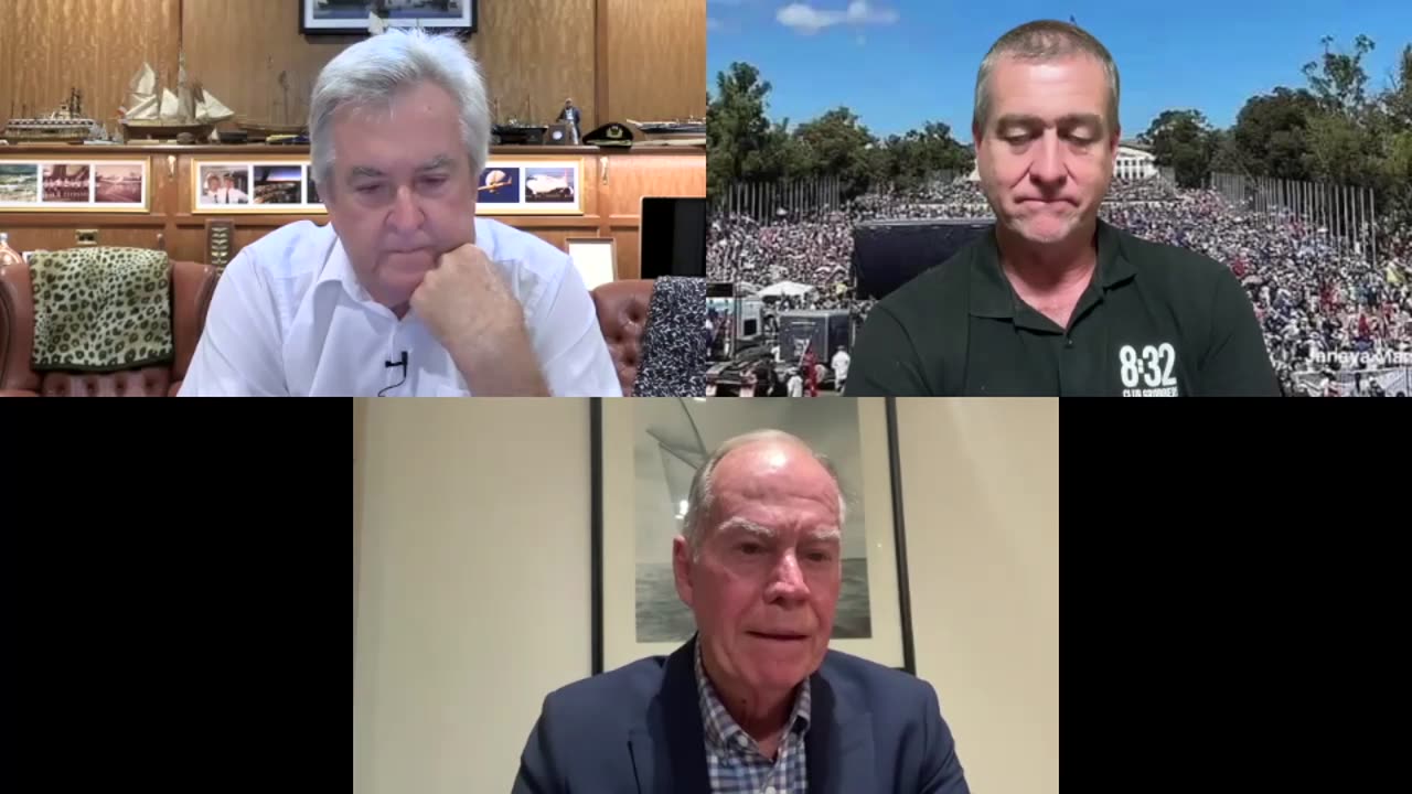 Graham and John speak with Russell Broadbent...