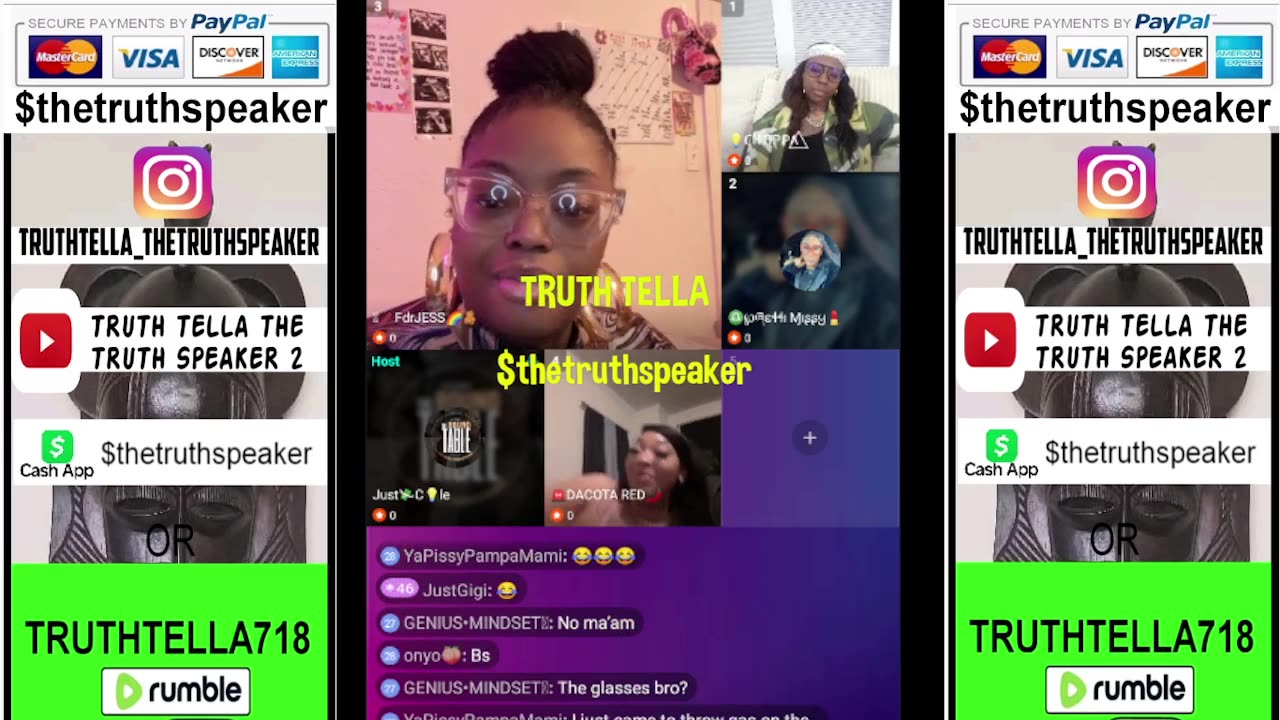 THE NEW ROUND TABLE WITH CHOPPA, PRETTI MISSY, DACOTA RED, JESSY & MORE