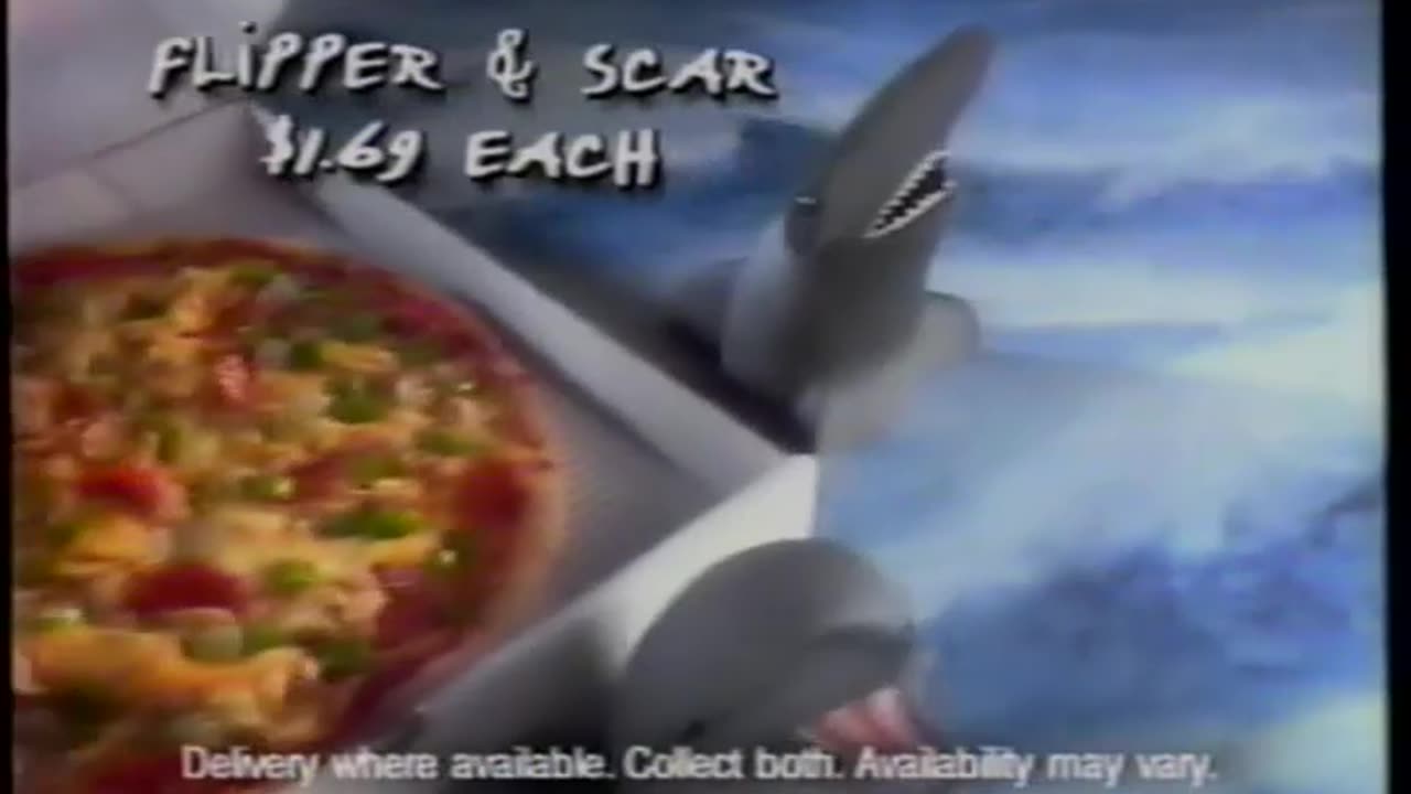 May 14, 1996 - 'Flipper' Tie-in at Pizza Hut