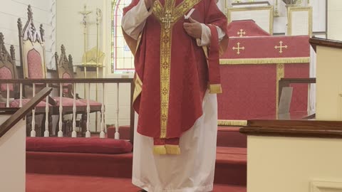 Bp. Crowder’s Sermon from the Feast of St. Lawrence
