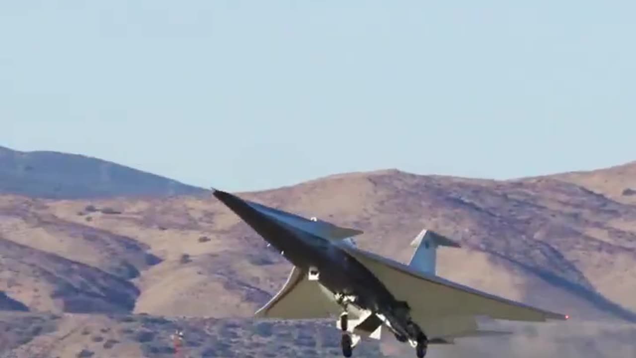 The U.S., through Lockheed Martin and NASA, completed the first flight of the X-59,