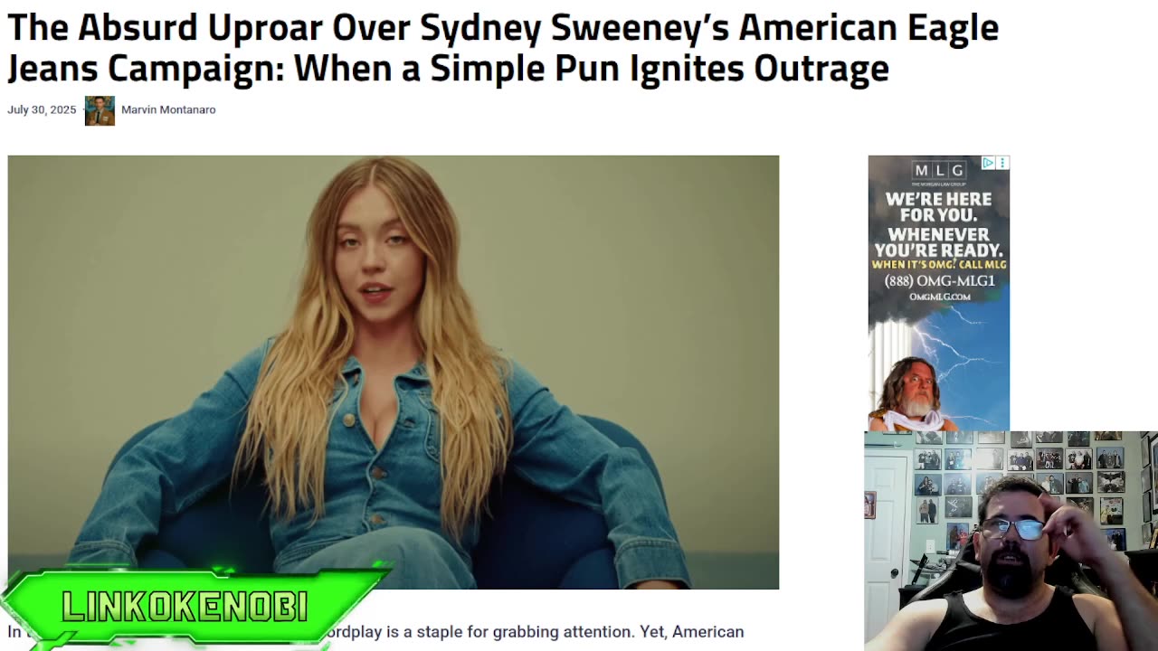 The Controversy Over Sydney Sweeney AD