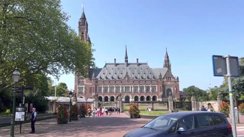 Internationaal Gerechtshof = Vredespaleis/Peacepalace Den Haag dinsdag 6 juni 2023