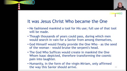 RE 405 It Was Jesus Christ Who Became The One