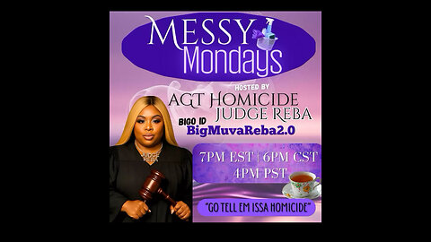 TCE MESSY MONDAYS INTERMISSIONS CfREDD