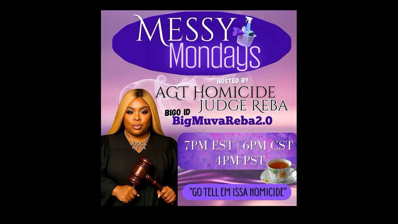 TCE MESSY MONDAYS INTERMISSIONS CfREDD