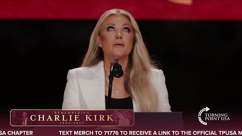 the moment Erika Kirk said "I forgive him" about her husband's assassin